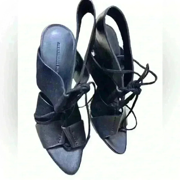 Alexander Wang Malgosia Sandals, leather and suede 36 - Picture 2 of 7